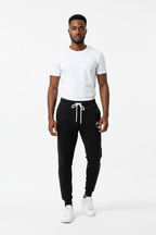 Black Graphic Jogger Sweatpants - Lifestyle