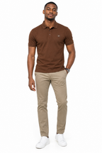 HandSome Type Men's Solid Polo Shirt lifestyle