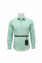 Verso Ceremony Mint Green Shirt - Full Length
