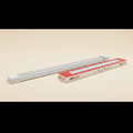 Neelux LED batten fixture light with packaging - cream background