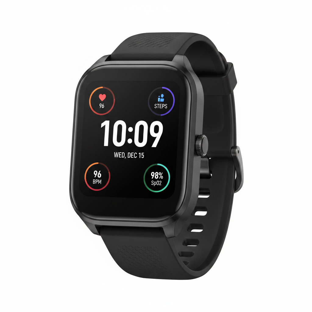 Oraimo Watch 5 Lite OSW-801 Smart Watch – white background