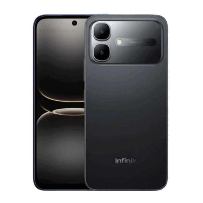 Infinix Smart 20 6.78" | 4GB RAM | 64GB ROM | 5200mAh Battery - Shadow Black