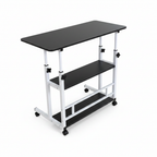 Height Adjustable Mobile Laptop Desk – White Background