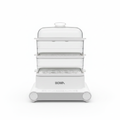 Boma 3-Tier Electric Food Steamer - White Background
