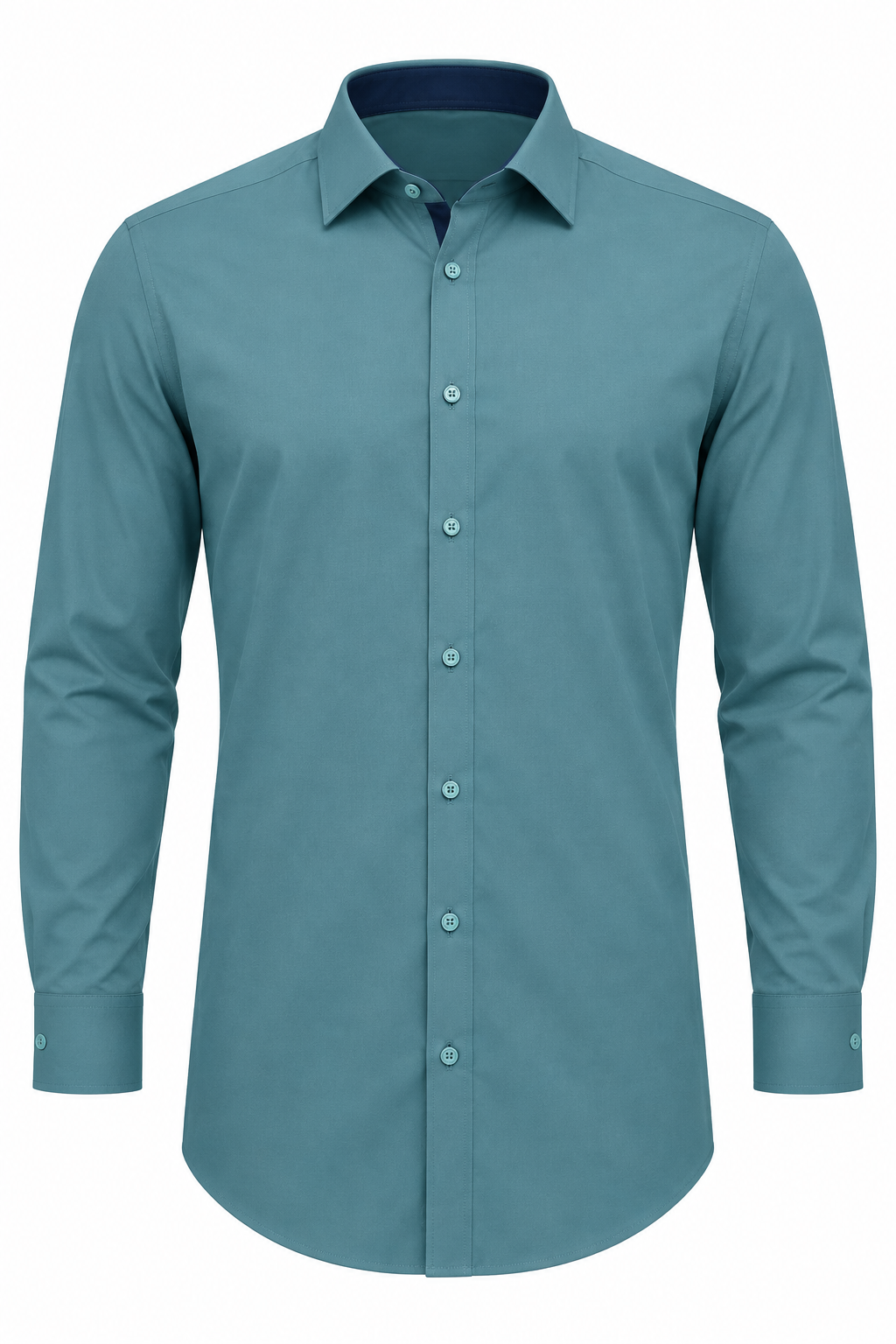 X-Factor Dusty Teal Formal Shirt mannequin