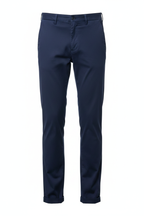 Navy Blue Khaki Pants - Full Length