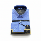 Verso Ceremony Blue Shirt - White Background