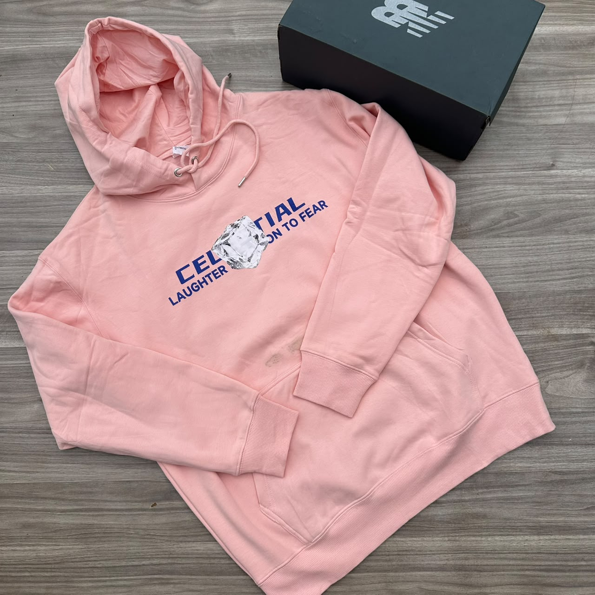 Celestial Graphic Hoodie Pink - product shot
