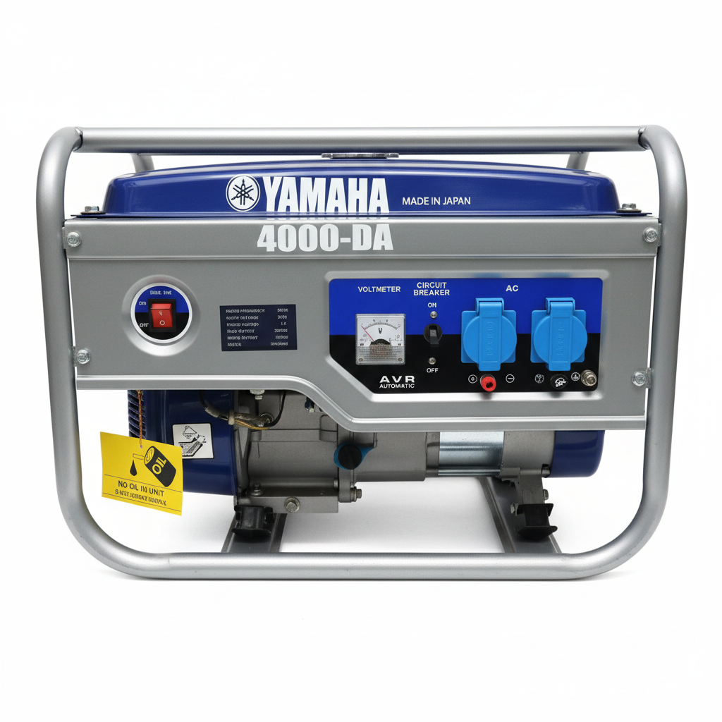 Yamaha 4000-DA 4KVA Gasoline Generator – white background