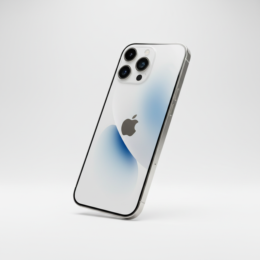 iPhone 14 Pro 256GB White on white background
