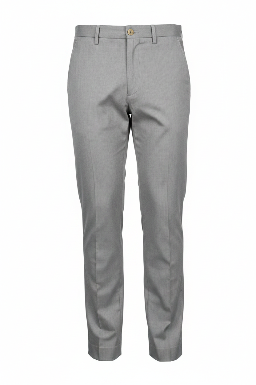 Light Grey Khaki Pants - Full Length