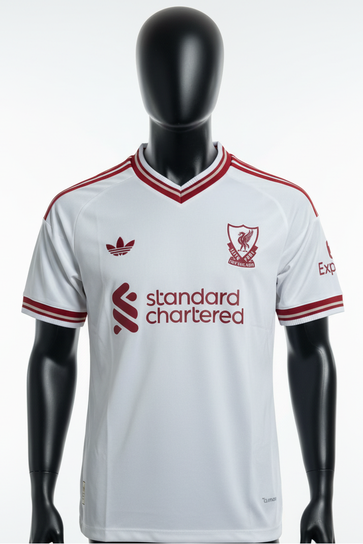 Liverpool Away Jersey 2026/27 on mannequin