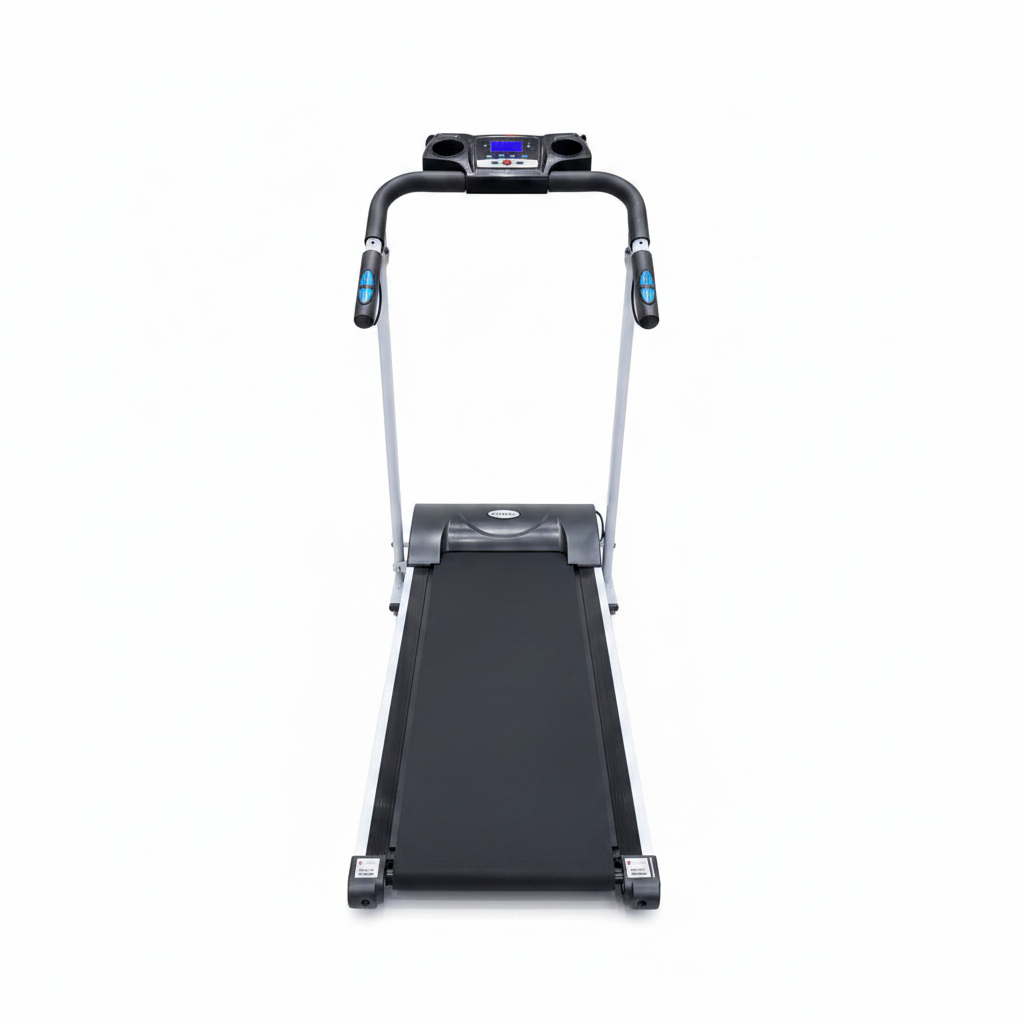 Indoor Walking Pad with Impulse and Heart Rate Monitor - White Background