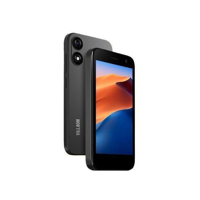 VILLAON V25 Smartphone – Shadow Black | 5.0" Display | 2GB RAM | 32GB ROM | 5MP | 3000mAh