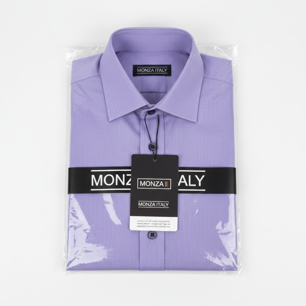 Monza Italy Lavender Shirt - White Background