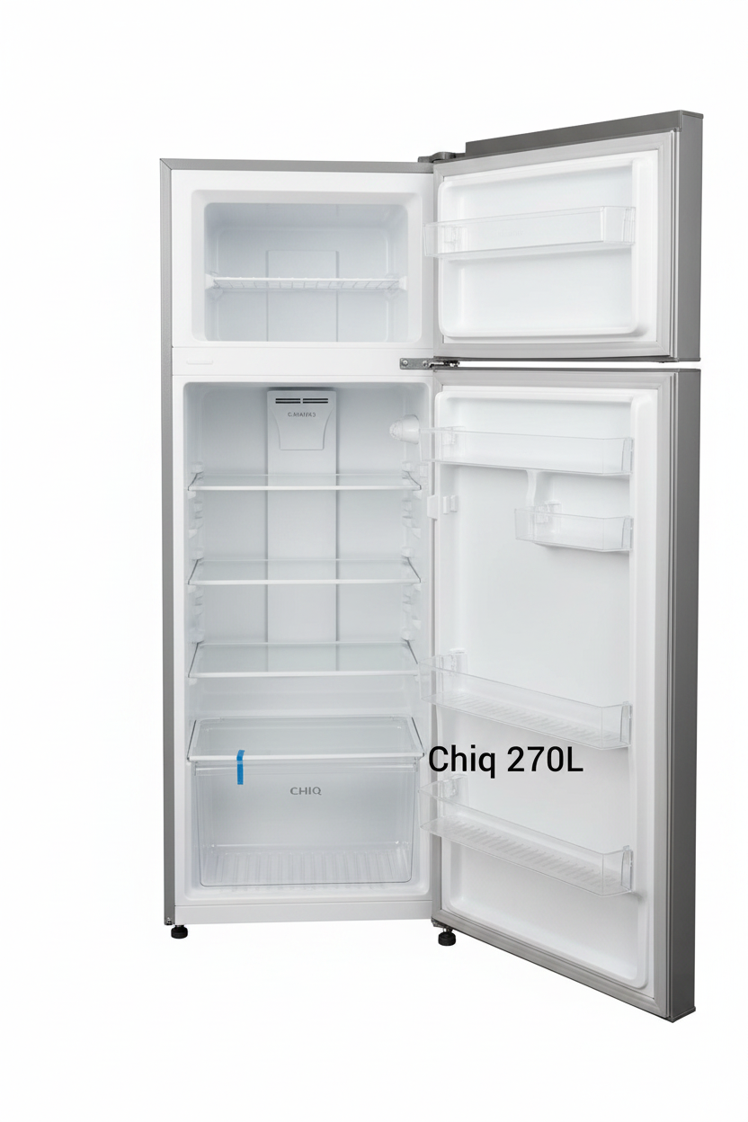 CHiQ 270L Fridge - Interior View