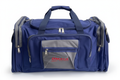 Omaya Navy Blue Travel Duffel Bag - white background render