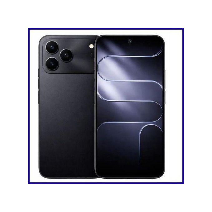 Tecno Spark 50 | 12GB RAM | 128GB ROM | 6700mAh Battery | Dual SIM - Ink Black + Free Headphones