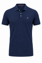 HandSome Type Men's Solid Polo Shirt mannequin