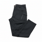 Men's Black Tactical Cargo Pants - White Background