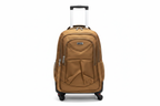 Large Trolley Backpack with Removable Wheels on white background