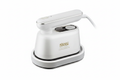 DSP KD1159 compact handheld travel steam iron white background