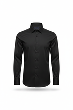 Verso Ceremony Black Shirt - Full Length