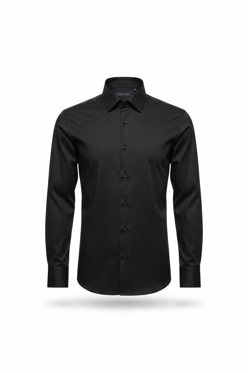Verso Ceremony Black Shirt - Full Length