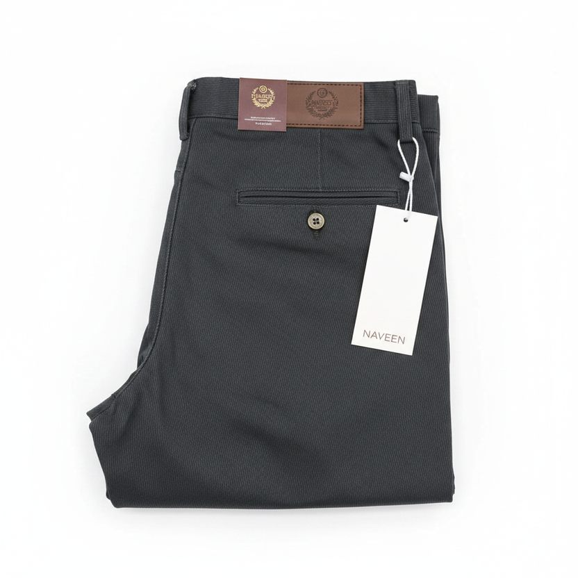 Charcoal khaki pants