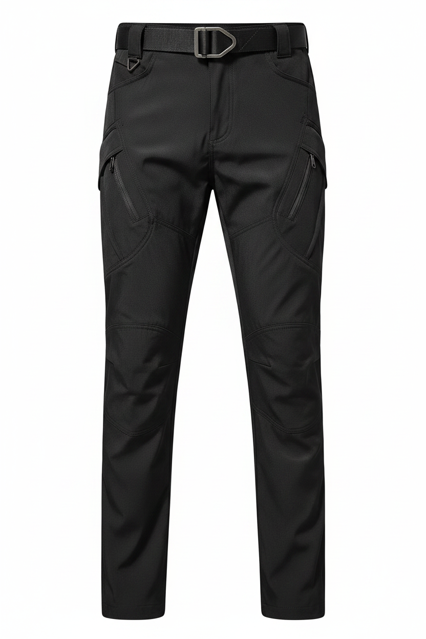 Men's Tactical Cargo Pants - Black AI
