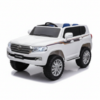 Kids Electric Ride-On SUV Large White - Studio Shot