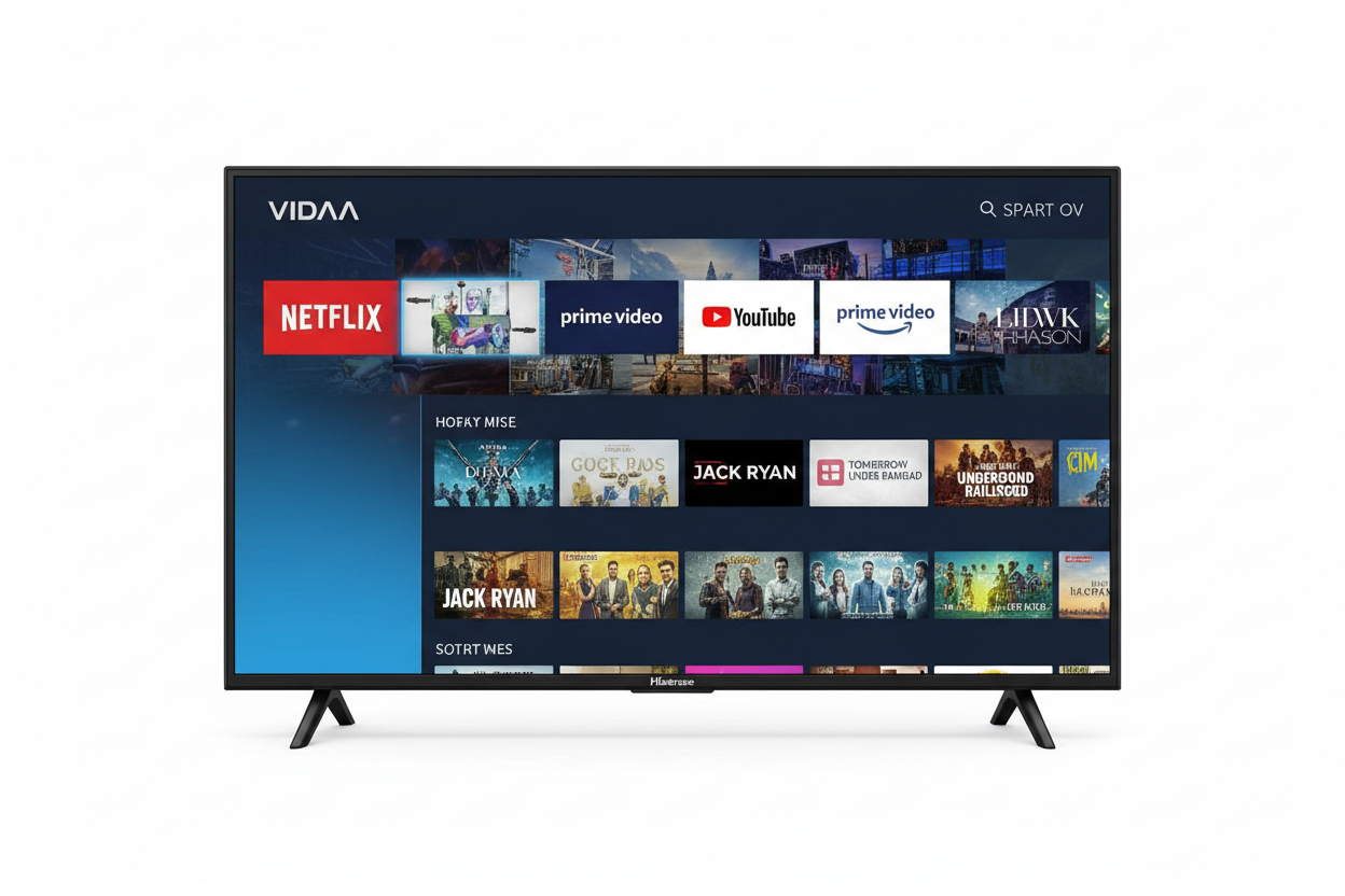 Hisense 43" A4 Smart TV - AI Image