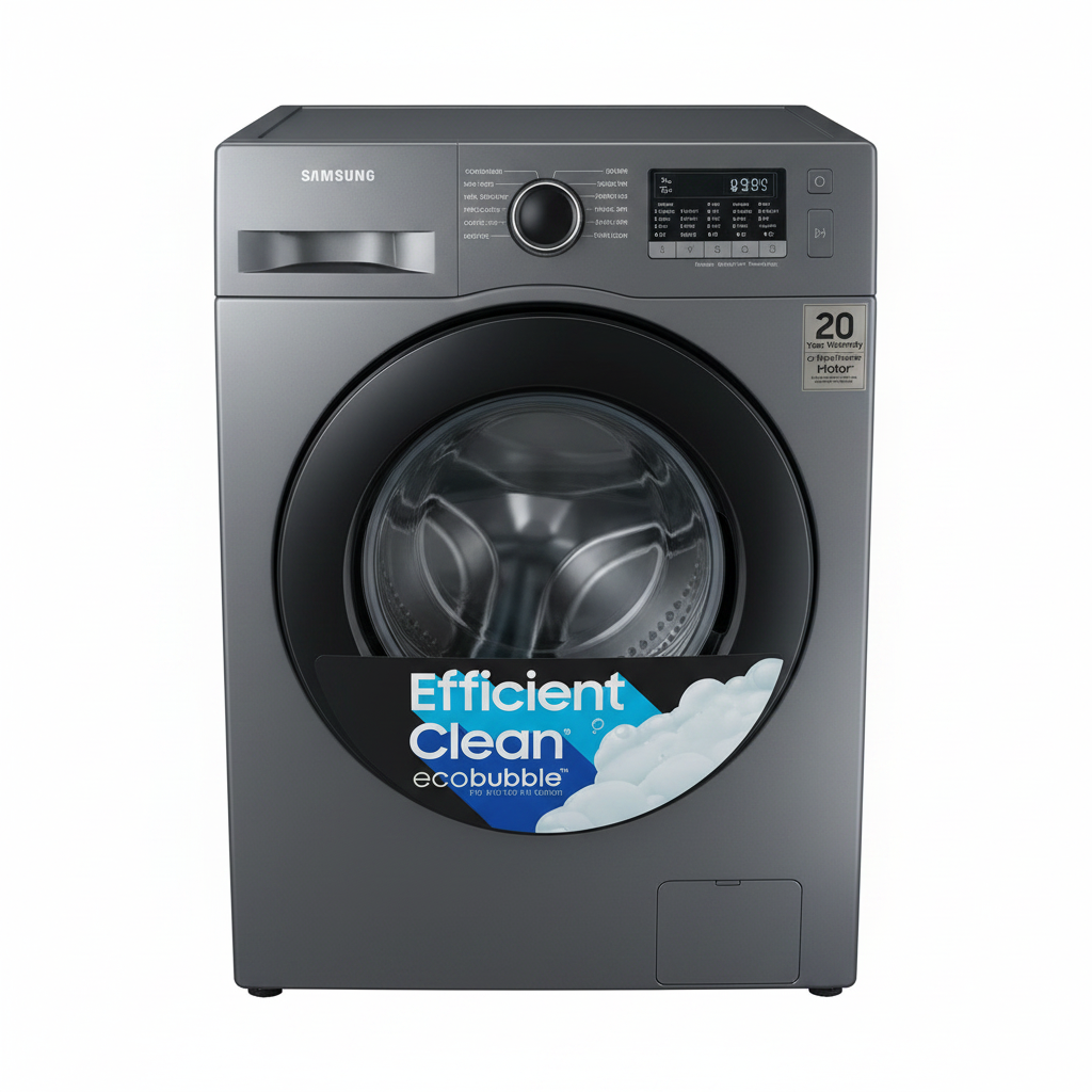 Samsung 7kg Front Loader - White Background