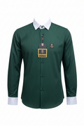 Verso Ceremony Dark Green Shirt - Full Length