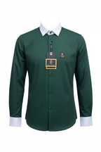 Verso Ceremony Dark Green Shirt - Full Length