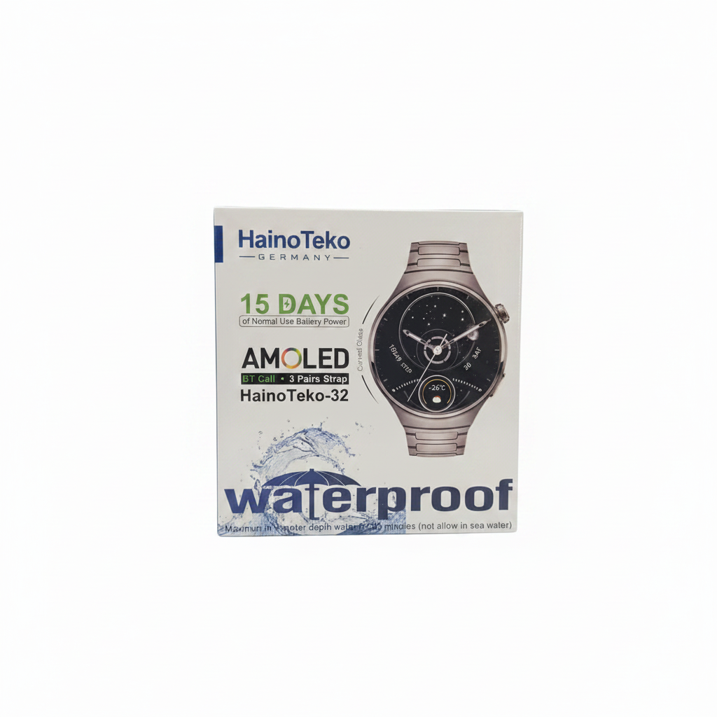 HainoTeko RW-68 Smart Watch Box - White Background
