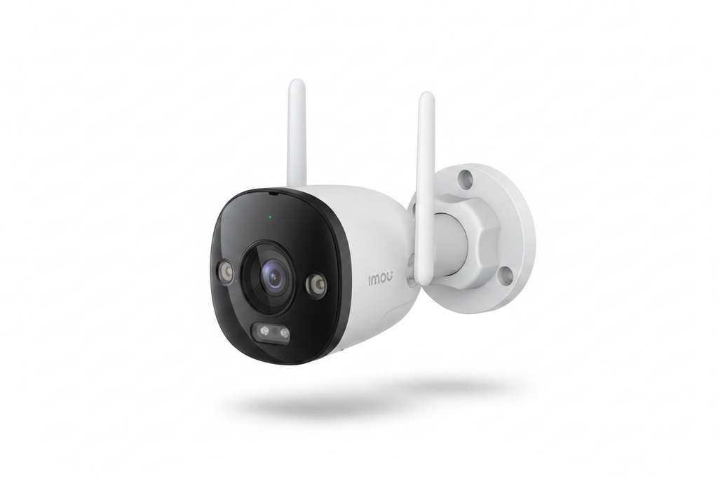 IMOU Bullet 2E 3MP WiFi Outdoor Smart Security Camera on white background
