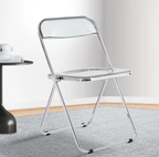 Crystal Clear Folding Chair - lifestyle