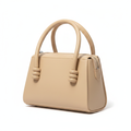 Alina Mini Top Handle Bag Beige - White Background