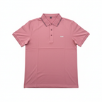 Men's Premium Polo Shirt Rose - white background
