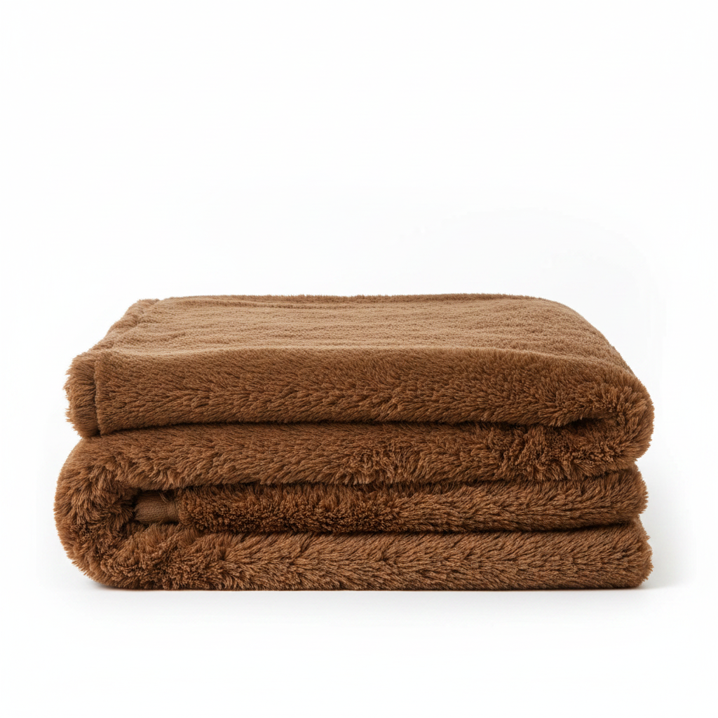 6x6 Soft Blanket - Brown