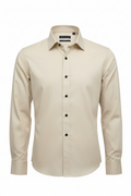 Monza Italy Cream Shirt - Full Length