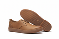 Men's Timberland Wheat Leather Low-Top Shoes on white background