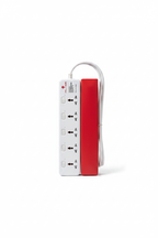 Klass KL-EX5W 5-Way Extension Socket - White Background
