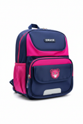 Omaya Kids School Bag Navy Pink