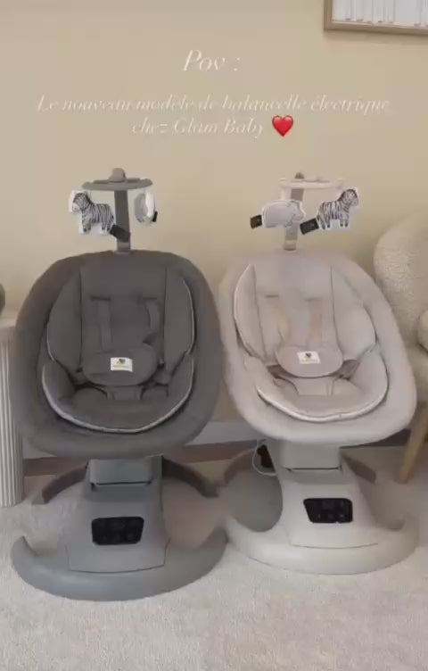 Baby Electric Swing Chair | Automatic Bouncer | Animal Toy Bar | Newborn to 9kg
