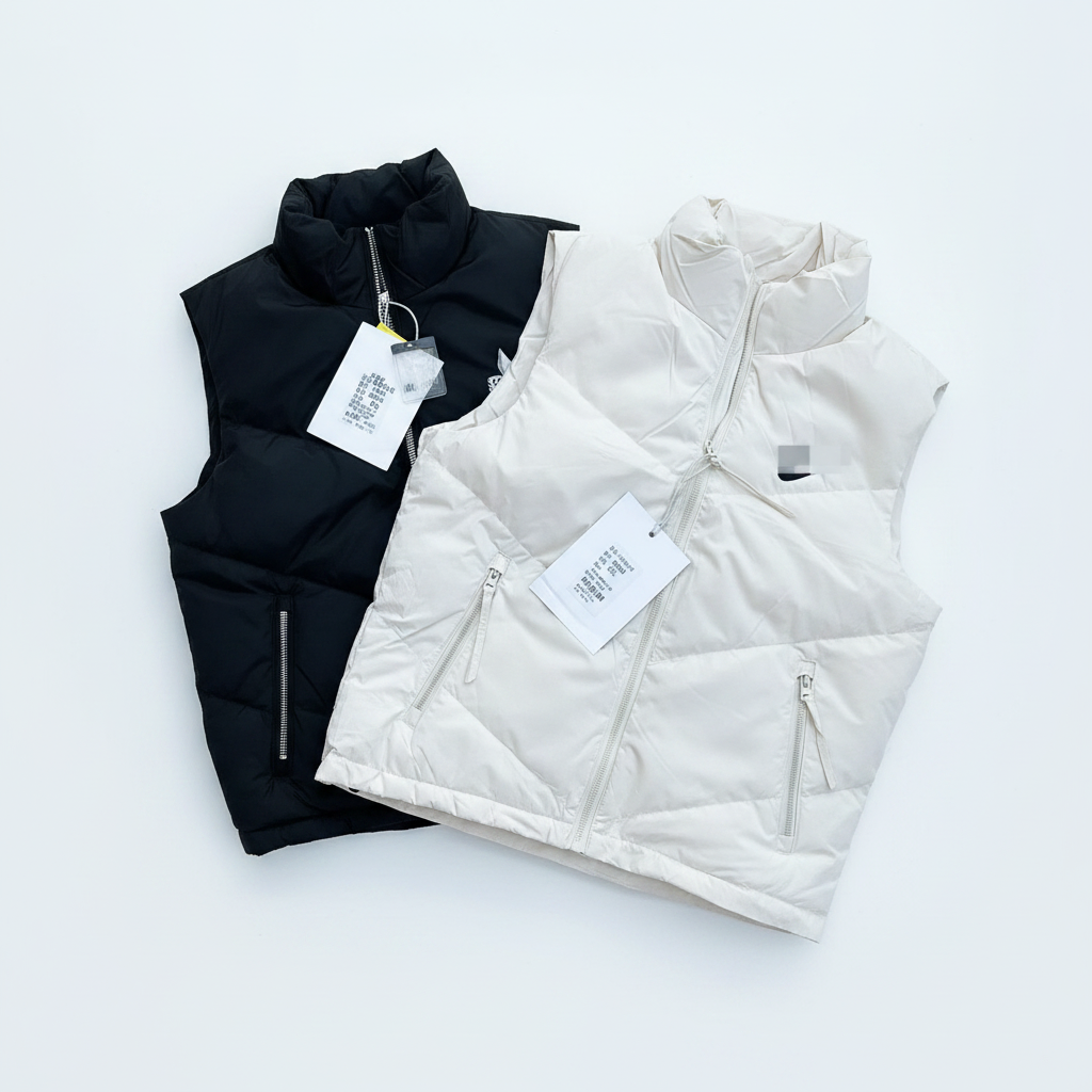 Black Puffer Vest