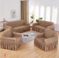 Seersucker Sofa Cover – 1 Seater