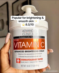 Advanced Clinicals Vitamin C Advanced Brightening Cream (Spa Size 454g)