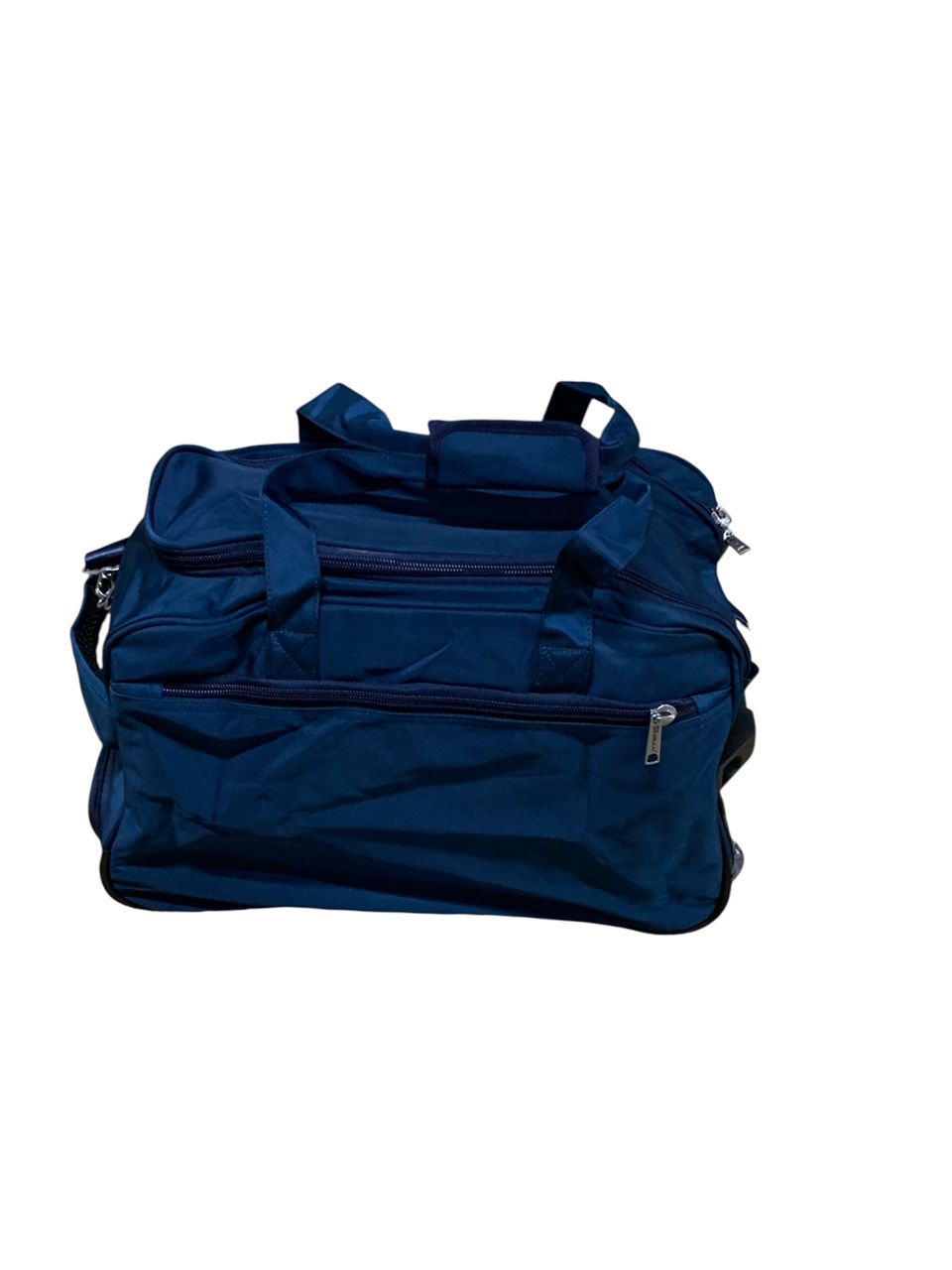 Navy Blue Travel Duffle Bag